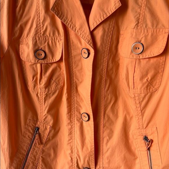 NWOT Chico’s Tangerine Women's Jacket - size 4 (Chico’s sizing) - Picture 10 of 12